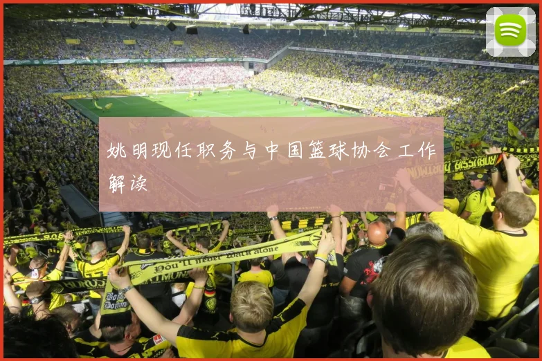 姚明现任职务与中国篮球协会工作解读